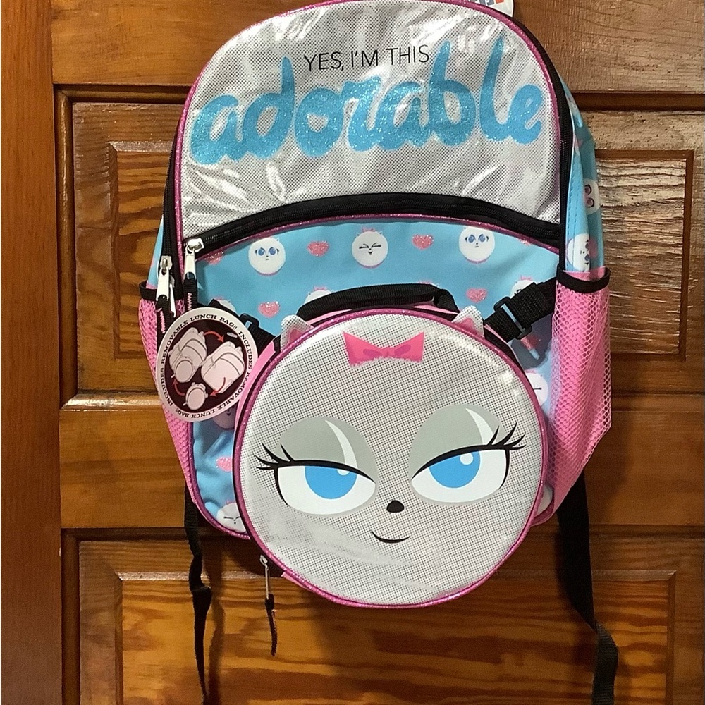 New the secret of pets backpack